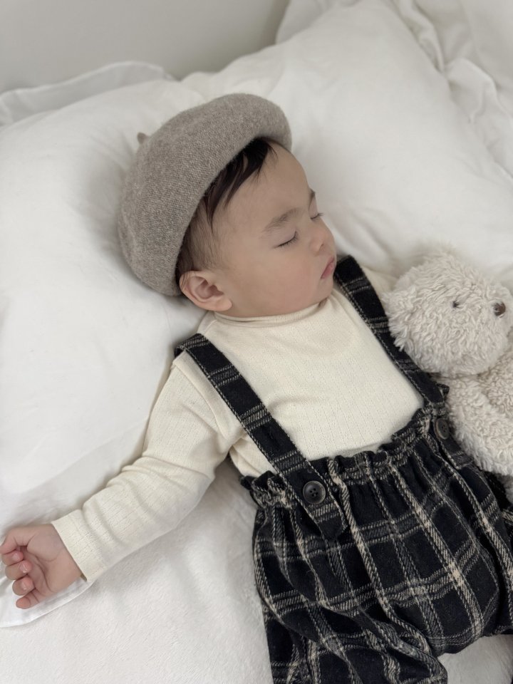 Mimi Market - Korean Baby Fashion - #babyoutfit - Eyelet Turtleneck Tee - 10