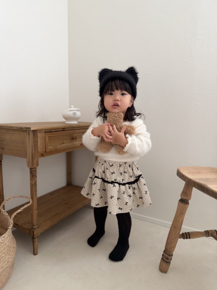 Mimi Market - Korean Baby Fashion - #babyoutfit - Ribbon Skirt - 8