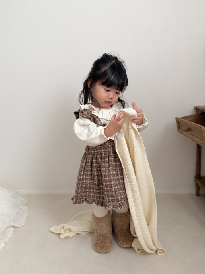 Mimi Market - Korean Baby Fashion - #babywear - Bouclé Overalls - 7