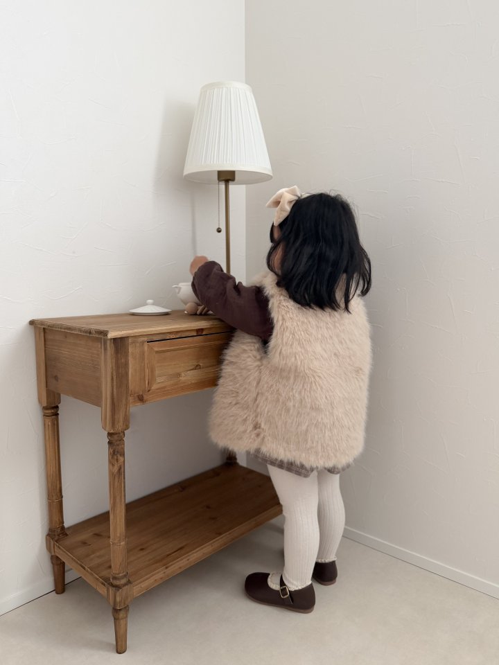 Mimi Market - Korean Baby Fashion - #babywear - Fur Vest - 6