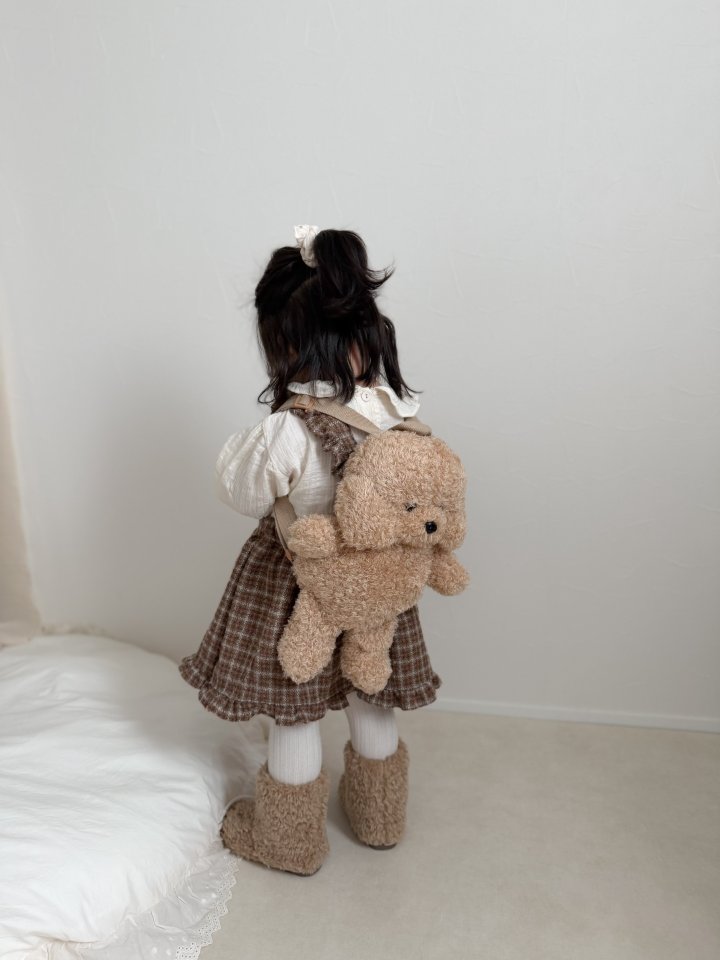Mimi Market - Korean Baby Fashion - #onlinebabyboutique - Bouclé Overalls - 8