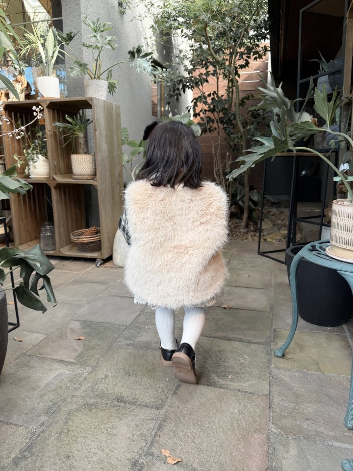 Mimi Market - Korean Baby Fashion - #onlinebabyboutique - Fur Vest - 7