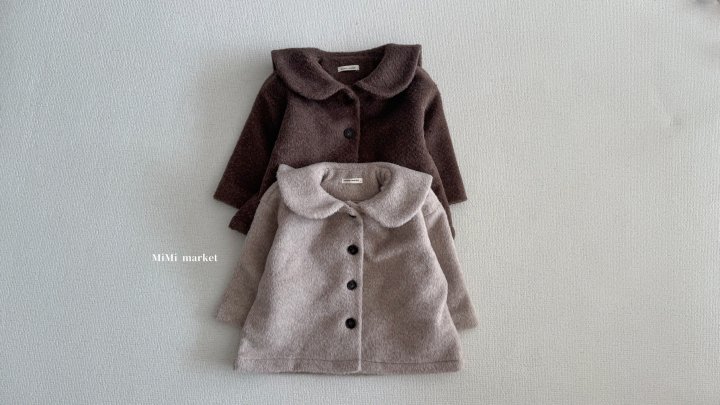 Mimi Market - Korean Baby Fashion - #onlinebabyboutique - Wool Sera Coat