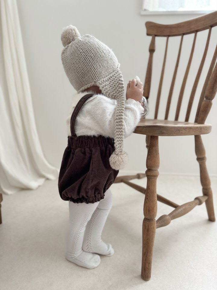 Mimi Market - Korean Baby Fashion - #onlinebabyshop - Corduroy Frill Balloon Skirt - 10