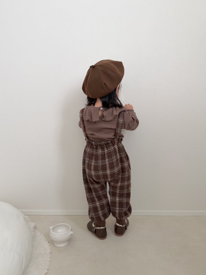 Mimi Market - Korean Baby Fashion - #onlinebabyshop - Cream Collar Tee - 9