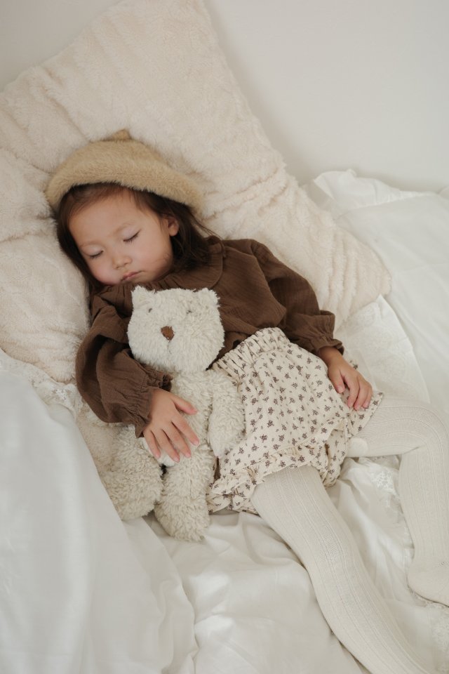 Mimi Market - Korean Baby Fashion - #onlinebabyshop - Nougat Blouse - 5
