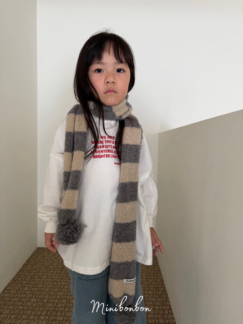 Mini Bongbong - Korean Children Fashion - #Kfashion4kids - Pom Pom Muffler - 9