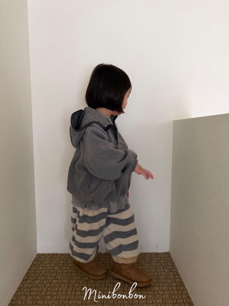 Mini Bongbong - Korean Children Fashion - #Kfashion4kids - Domino Jogger Pants - 9