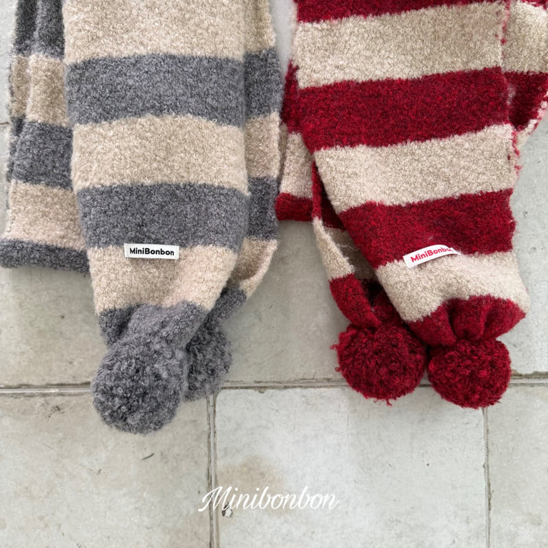 Mini Bongbong - Korean Children Fashion - #childofig - Pom Pom Muffler