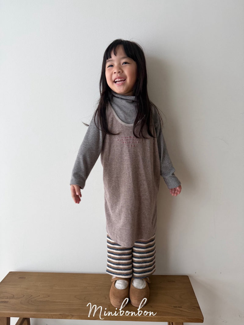 Mini Bongbong - Korean Children Fashion - #stylishchildhood - Dope Half Turtleneck - 4
