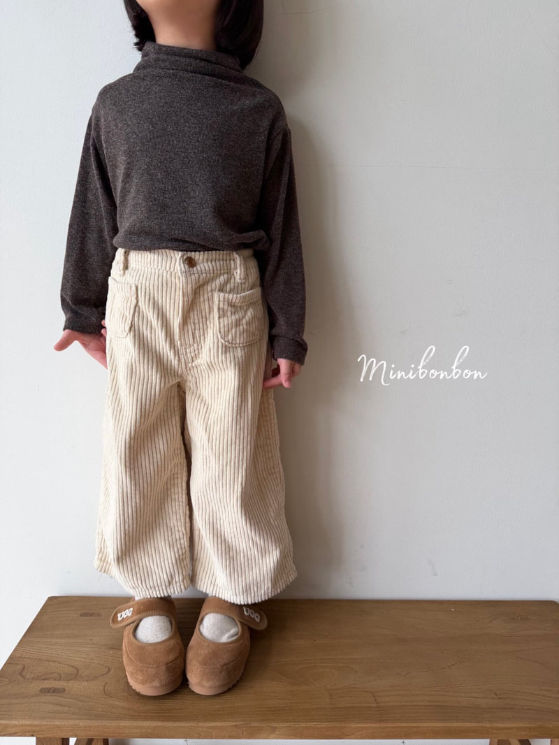 Mini Bongbong - Korean Children Fashion - #childofig - Popo Corduroy Pants - 8