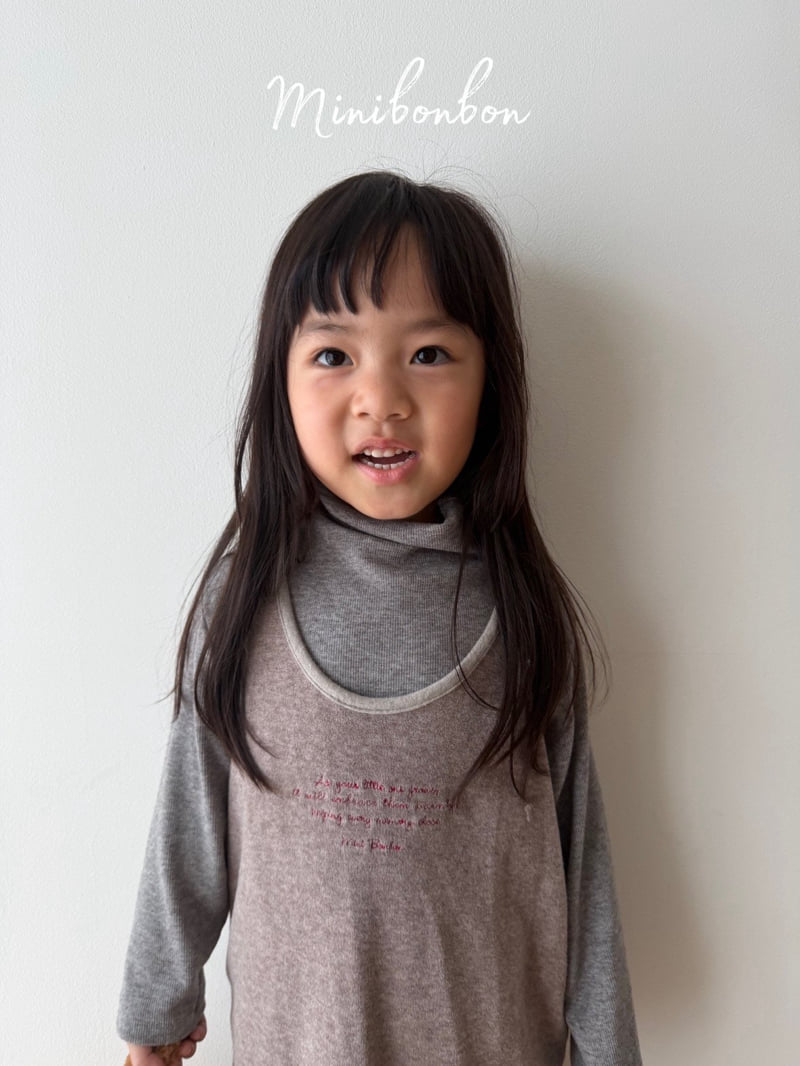 Mini Bongbong - Korean Children Fashion - #childrensboutique - Dope Half Turtleneck - 5