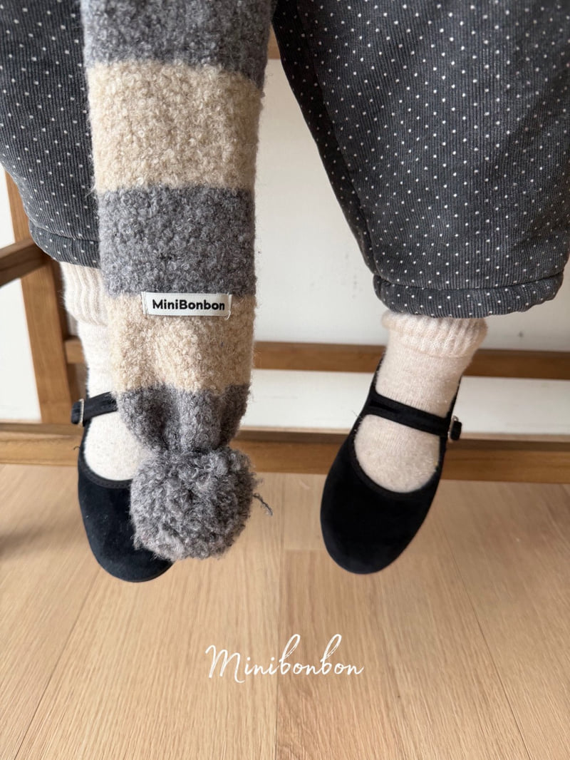 Mini Bongbong - Korean Children Fashion - #designkidswear - Pom Pom Muffler - 3