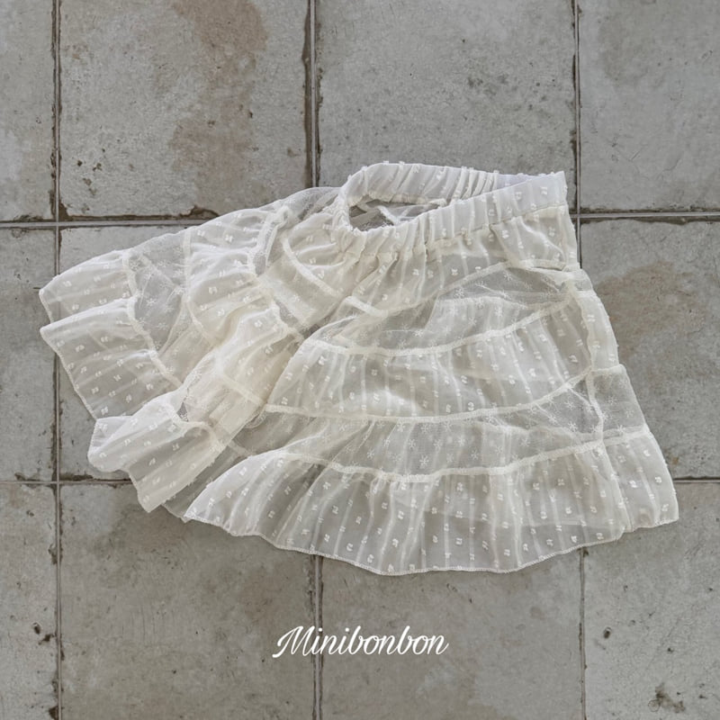 Mini Bongbong - Korean Children Fashion - #discoveringself - Mist Skirt