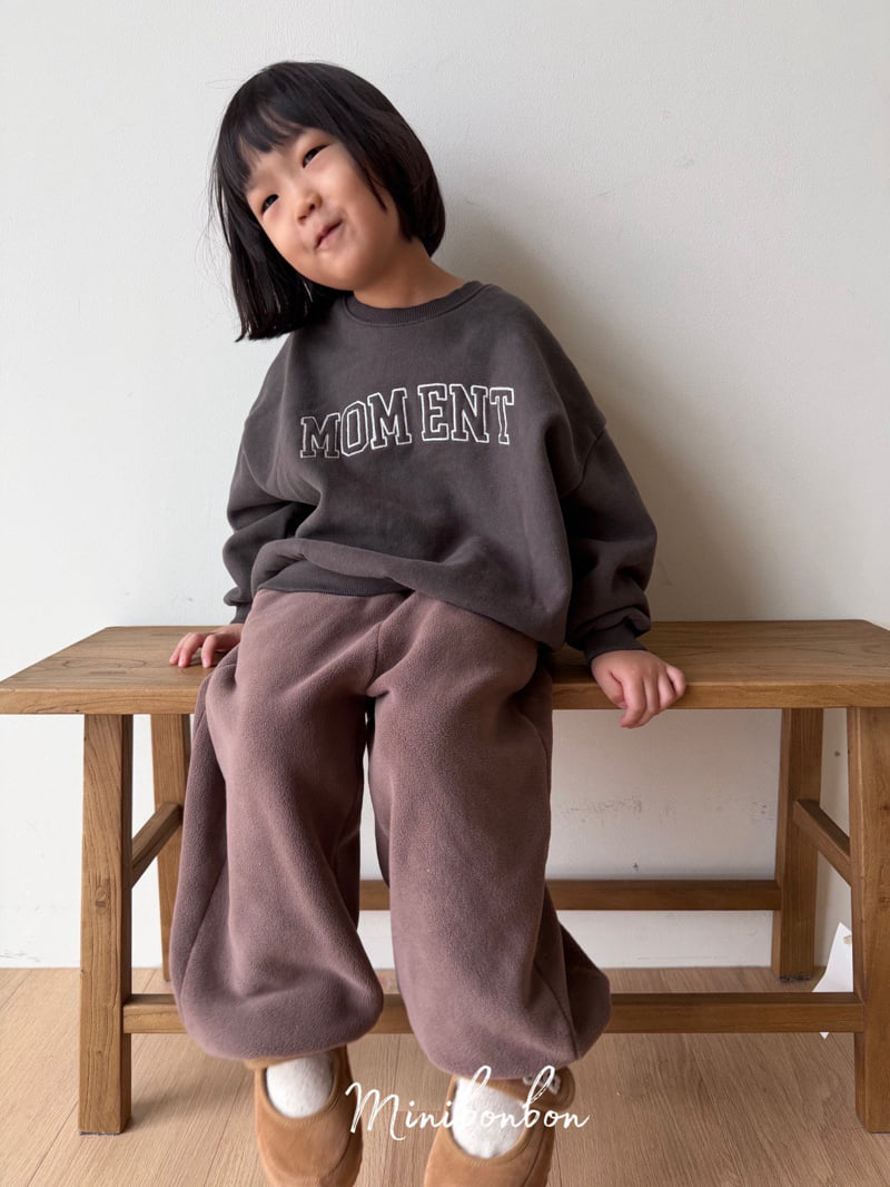 Mini Bongbong - Korean Children Fashion - #kidsshorts - Moment Sweatshirt - 7