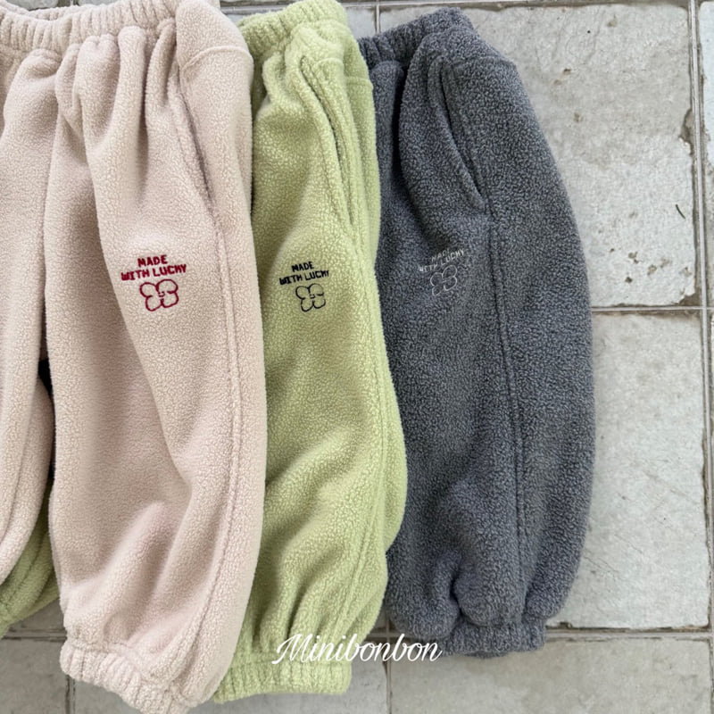 Mini Bongbong - Korean Children Fashion - #kidsstore - Clover Jogger Pants - 3