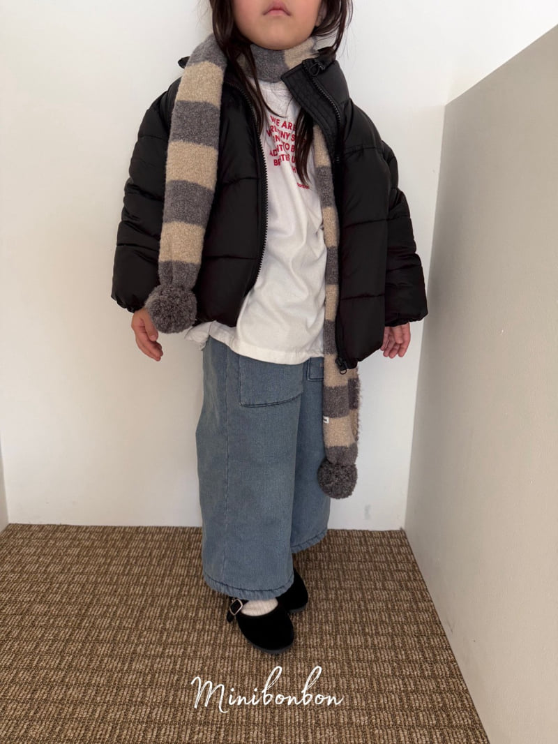 Mini Bongbong - Korean Children Fashion - #kidzfashiontrend - Pom Pom Muffler - 8
