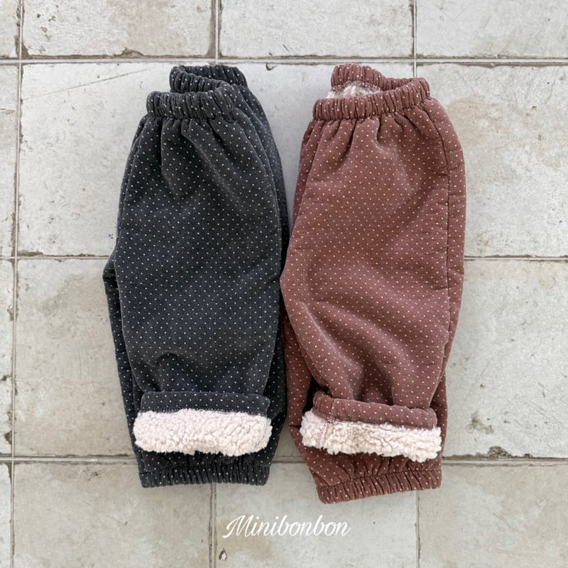Mini Bongbong - Korean Children Fashion - #Kfashion4kids - Snow Fleece Pants - 4