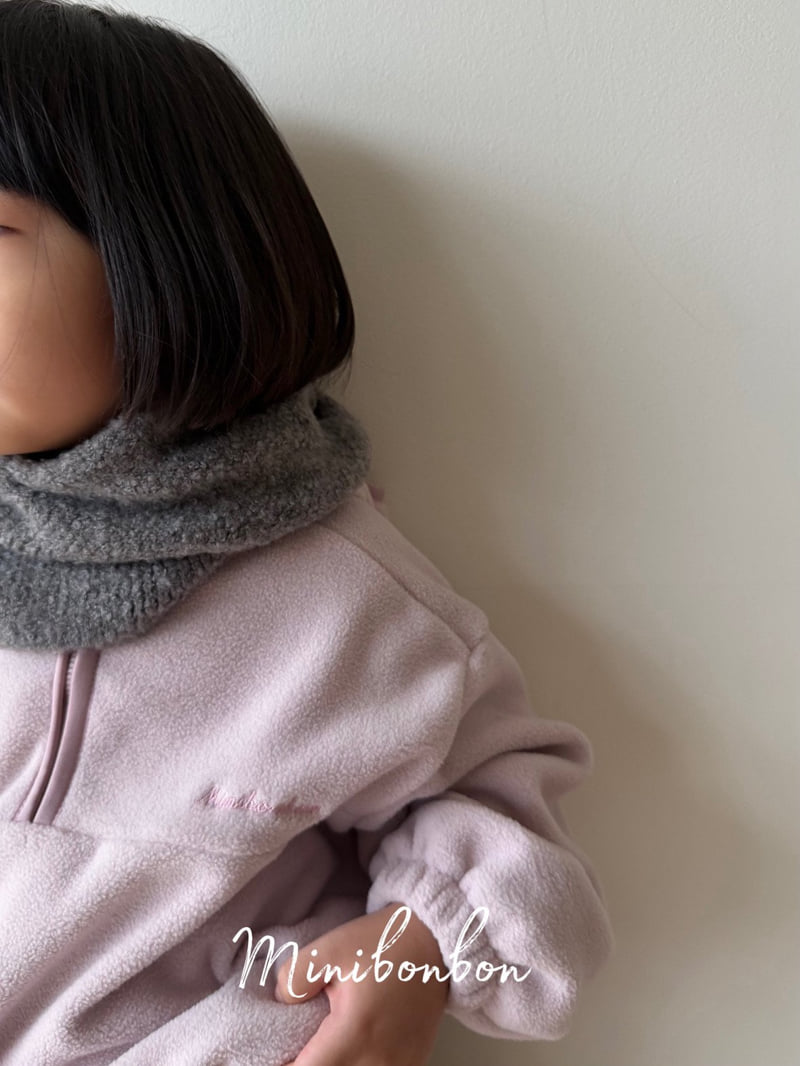 Mini Bongbong - Korean Children Fashion - #magicofchildhood - Half Zip Hoodie - 10