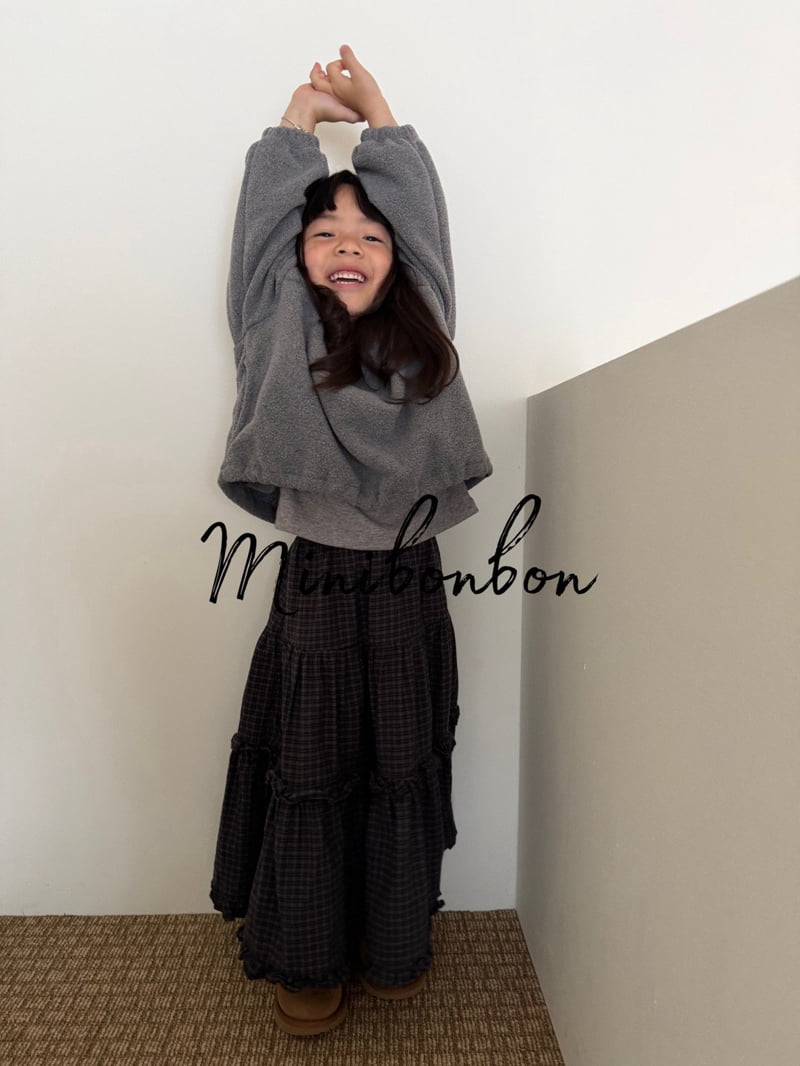 Mini Bongbong - Korean Children Fashion - #prettylittlegirls - Half Zip Hoodie - 12
