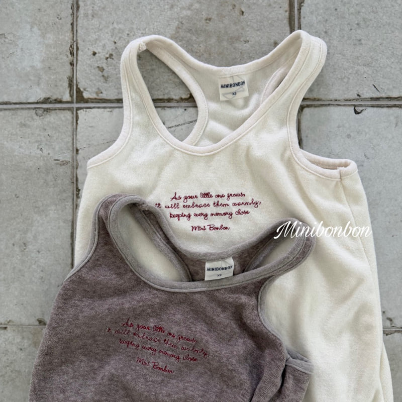 Lettering One-piece by Mini Bongbong for Child - view 4
