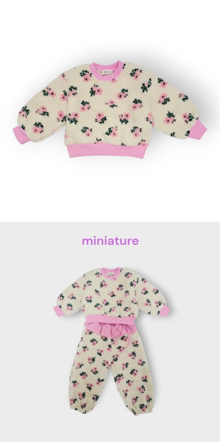Miniature - Korean Children Fashion - #childrensboutique - Lolly Flower Tee