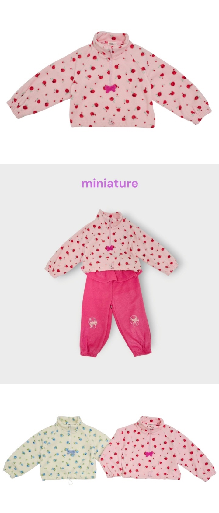 Miniature - Korean Children Fashion - #stylishchildhood - Boom Boom Flower Tee