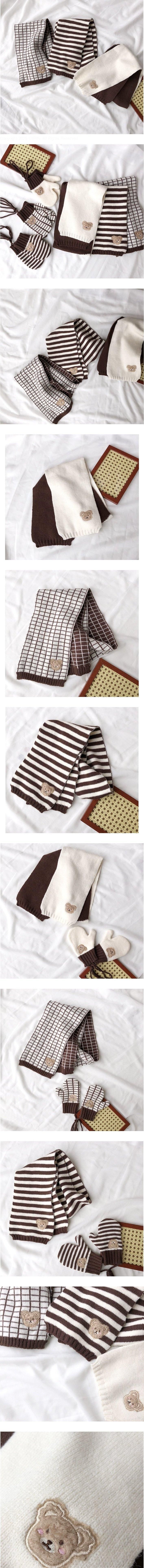 Miso - Korean Children Fashion - #Kfashion4kids - Ganache Scarf