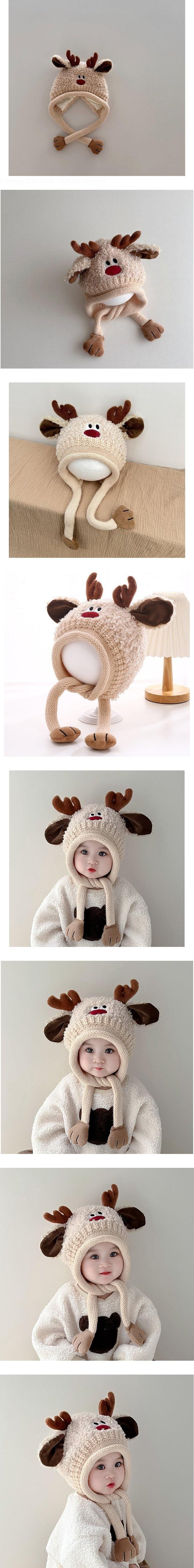 Miso - Korean Children Fashion - #Kfashion4kids - Rudolph Hat