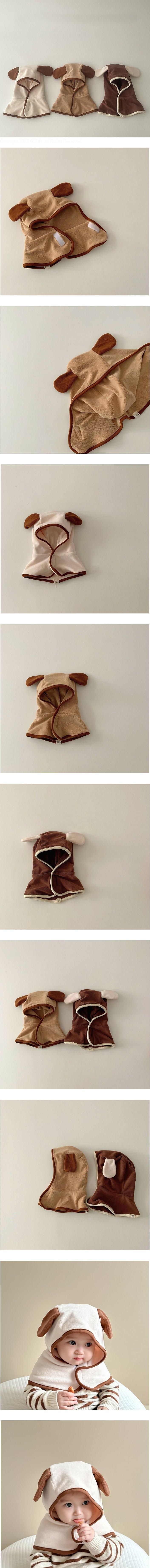 Miso - Korean Children Fashion - #Kfashion4kids - Puppy Balaclava