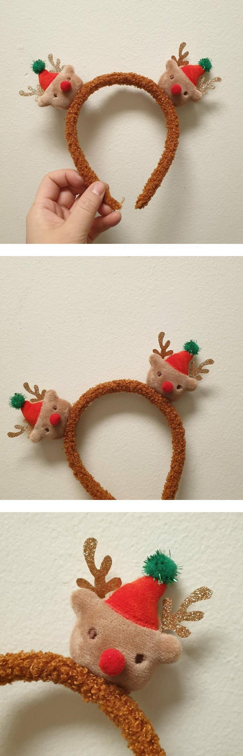 Miso - Korean Children Fashion - #childrensboutique - Rudolph Fleece Headband