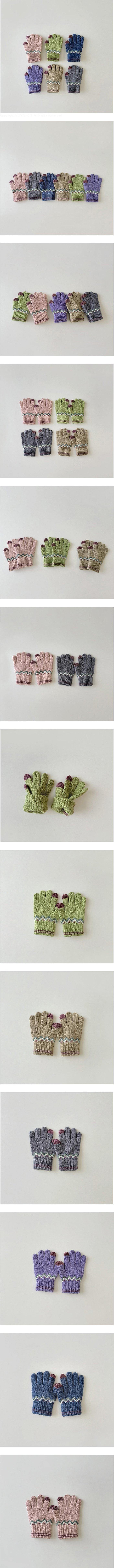 Miso - Korean Children Fashion - #discoveringself - Mountain Finger Gloves