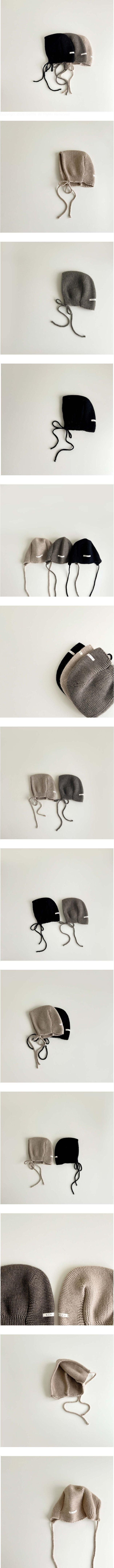Miso - Korean Children Fashion - #littlefashionista - Mini Knit Bonnet