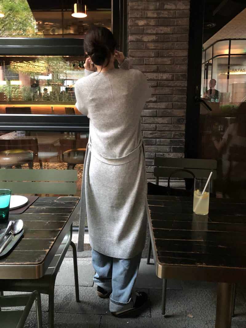 Moani - Korean Women Fashion - #momslook - Wool Cashmere Robe Long Cardigan - 10