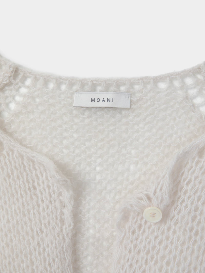 Moani - Korean Women Fashion - #momslook - Kid Mohair Two Way Cardigan - 5