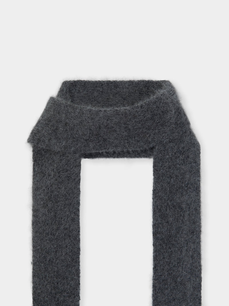 Moani - Korean Women Fashion - #womensfashion - Raccoon Slim Muffler - 4