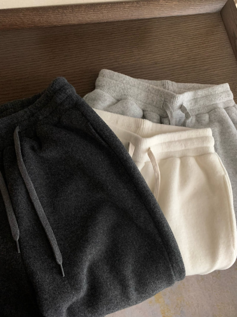 Moani - Korean Women Fashion - #momslook - Cozy Band Sweatpants - 5