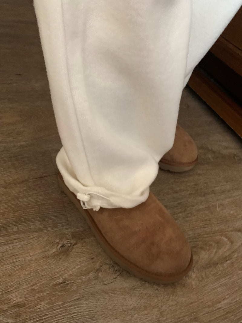 Moani - Korean Women Fashion - #momslook - Cozy Band Sweatpants - 9