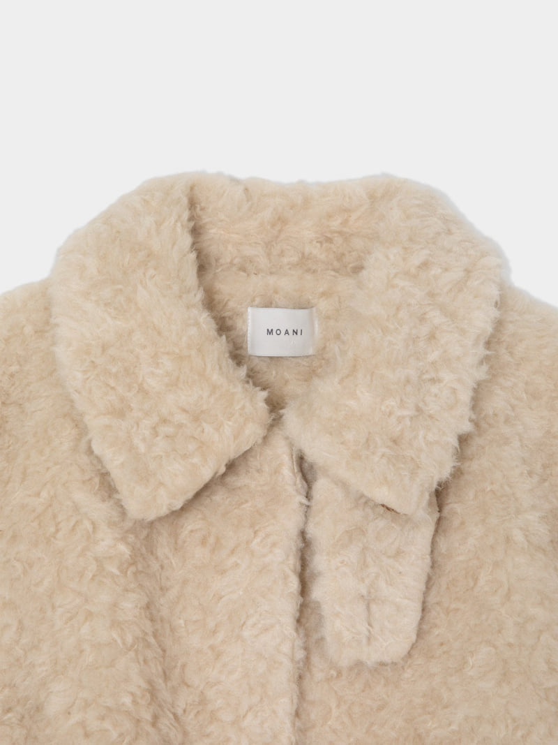 Moani - Korean Women Fashion - #shopsmall - Shearling Fleece Jacket - 2