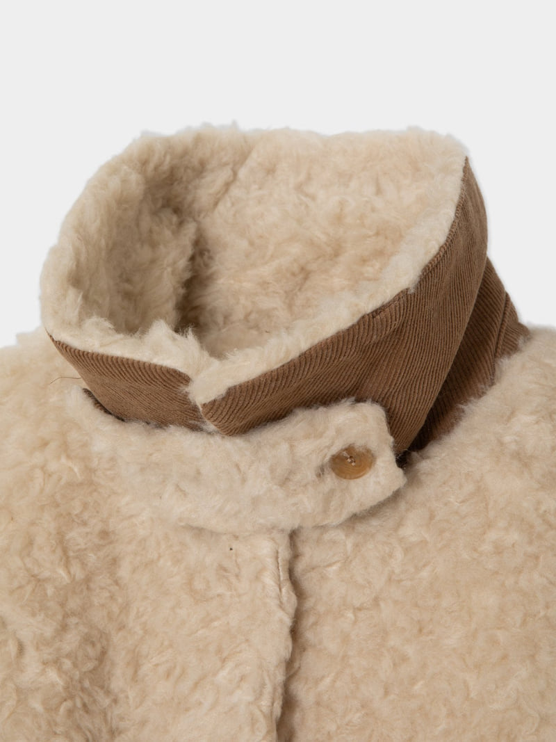 Moani - Korean Women Fashion - #thatsdarling - Shearling Fleece Jacket - 3