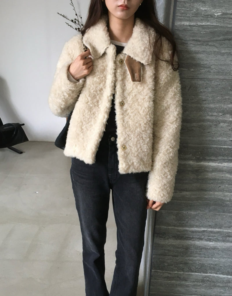 Moani - Korean Women Fashion - #womensfashion - Shearling Fleece Jacket - 6