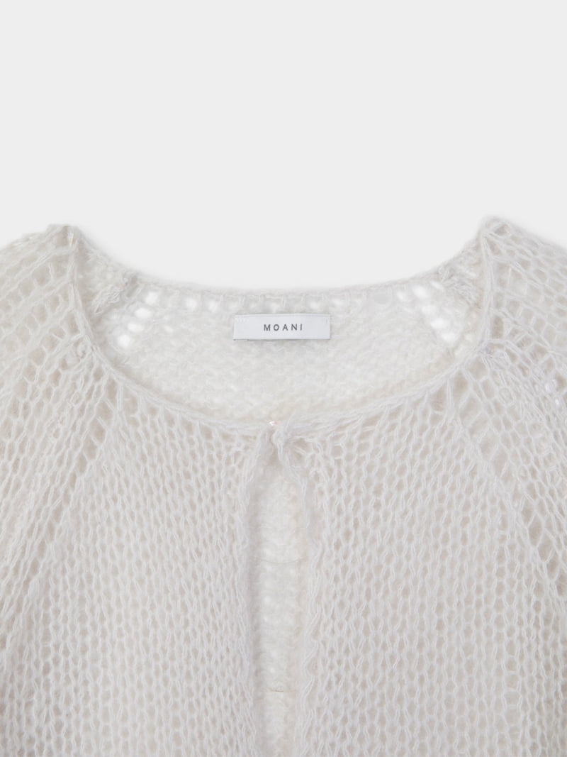 Moani - Korean Women Fashion - #momslook - Kid Mohair Two Way Cardigan - 4