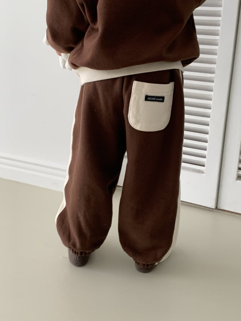 Mome - Korean Baby Fashion - #babyboutique - Cozy Line Fleece Pants - 7