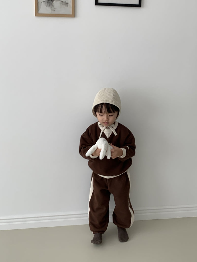 Mome - Korean Baby Fashion - #babyboutique - Round Padded Bonnet - 3