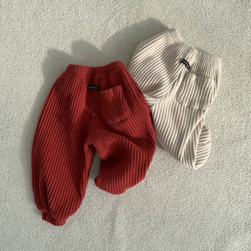 Mome - Korean Baby Fashion - #babyboutique - Soft Brushed Jogger Pants