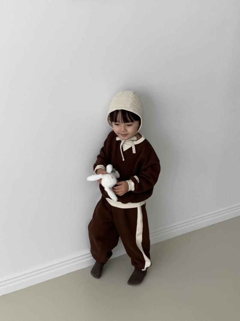 Mome - Korean Baby Fashion - #babyboutiqueclothing - Round Padded Bonnet - 5