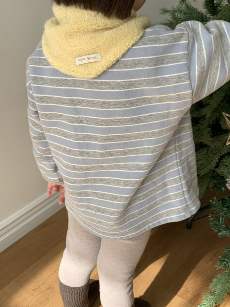 Mome - Korean Baby Fashion - #babyboutiqueclothing - Roro Fleece Tee - 9
