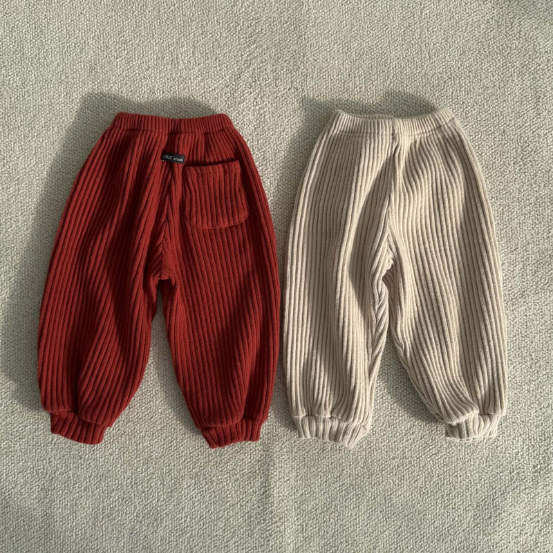 Mome - Korean Baby Fashion - #babyclothing - Soft Brushed Jogger Pants - 3