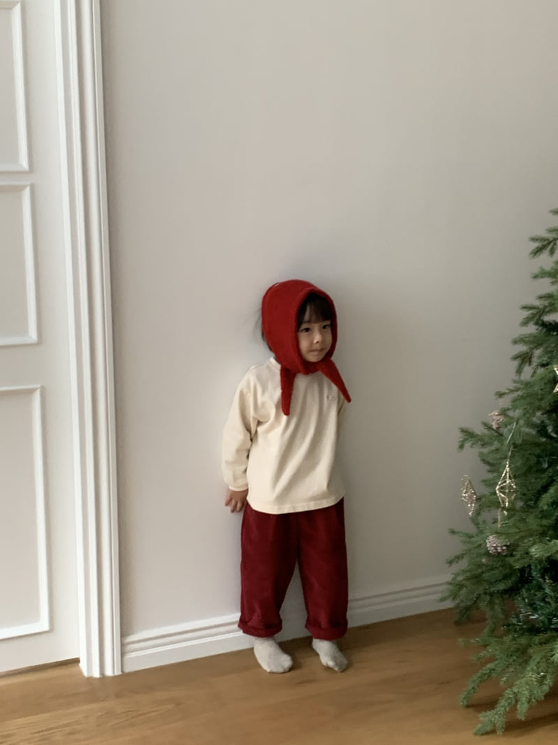 Mome - Korean Baby Fashion - #babyfashion - Warm Peach Daily Tee - 4