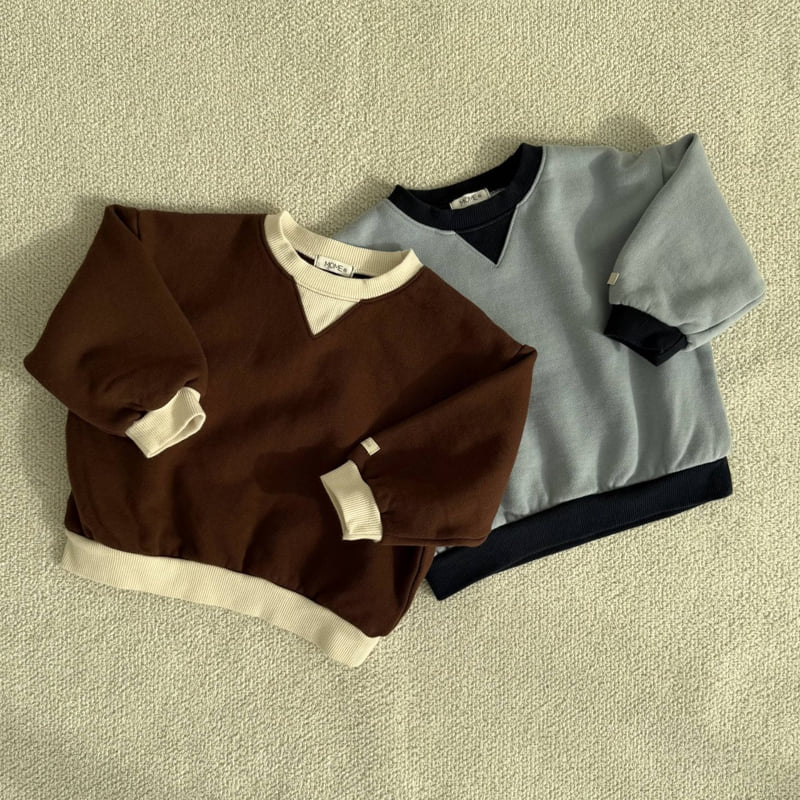 Mome - Korean Baby Fashion - #babyfever - Triangle Fleece Sweatshirt
